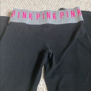 Victoria’s Secret Black Yoga Pants XS; TP